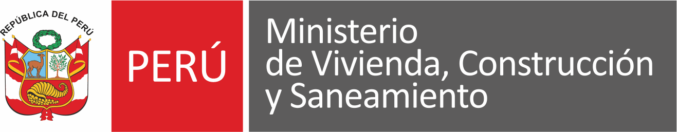 Ministerio de Vivienda, Construcción y Saneamiento — República del Perú